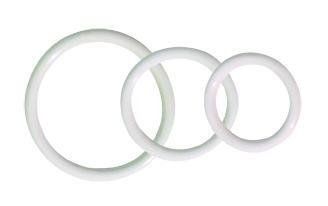 Rubber C Ring Set - White