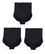 High-Waisted  Ladies Triangle Seamless Waist Pants (Option: 3Black-XL XXL)